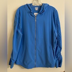 Chico’s Zenergy Ruched Sleeve Jacket